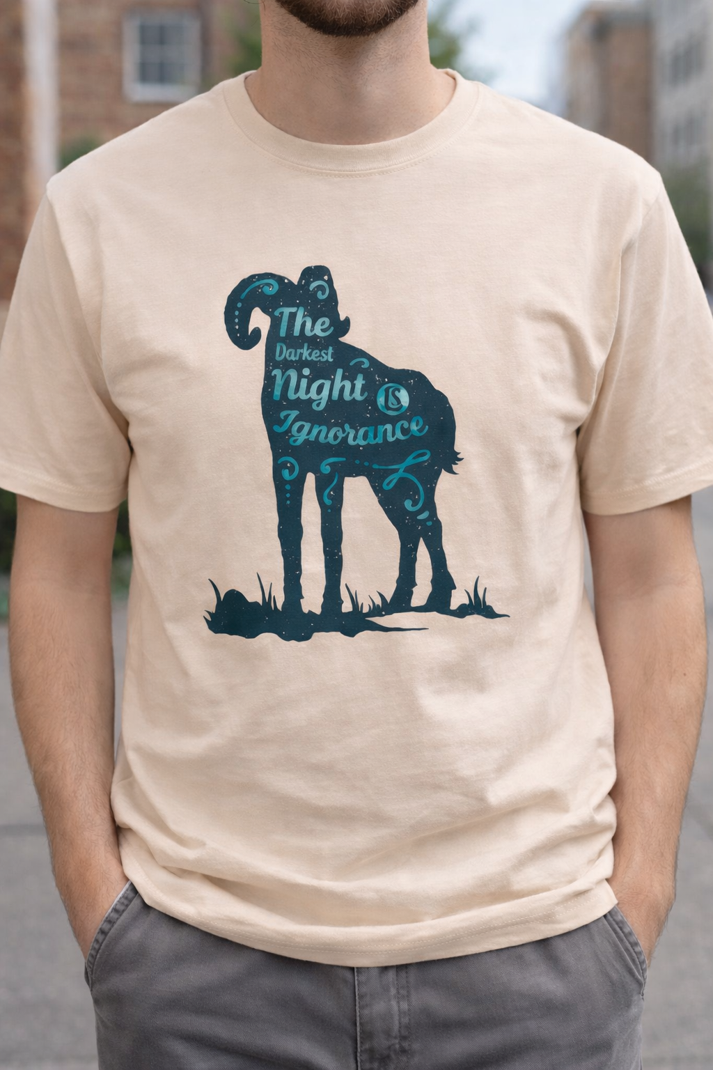 The Darkest Night Is Ignorance - Unisex T-Shirt