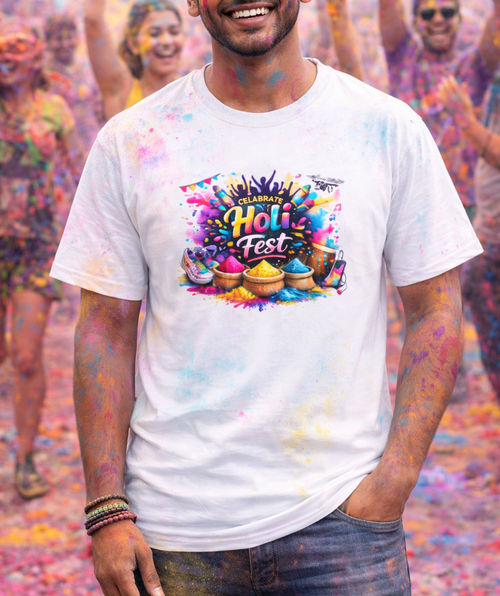 3 Premium Holi Fest T-Shirts @ 999 + Free Shipping