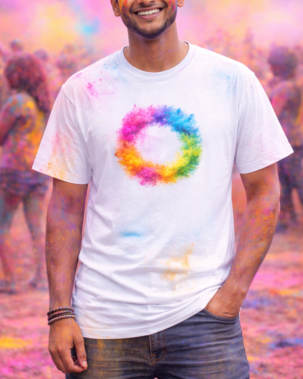 3 Premium Holi Vibes T-Shirts @ 999 + Free Shipping