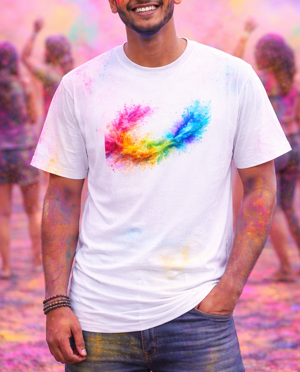 3 Premium Holi Vibes T-Shirts @ 999 + Free Shipping