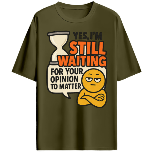 Zero Opinions Given - Unisex Hip Hop Oversized T-Shirt