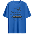 Airplane Mode Attitude - Unisex Hip Hop Oversized T-Shirt