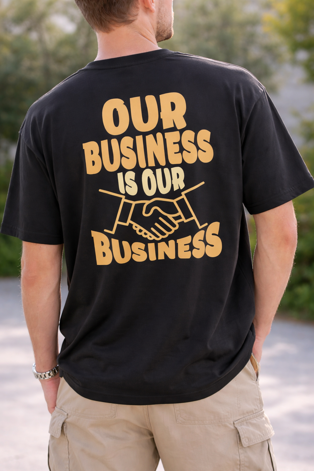 Our Business - Unisex Oversized Classic T-Shirt