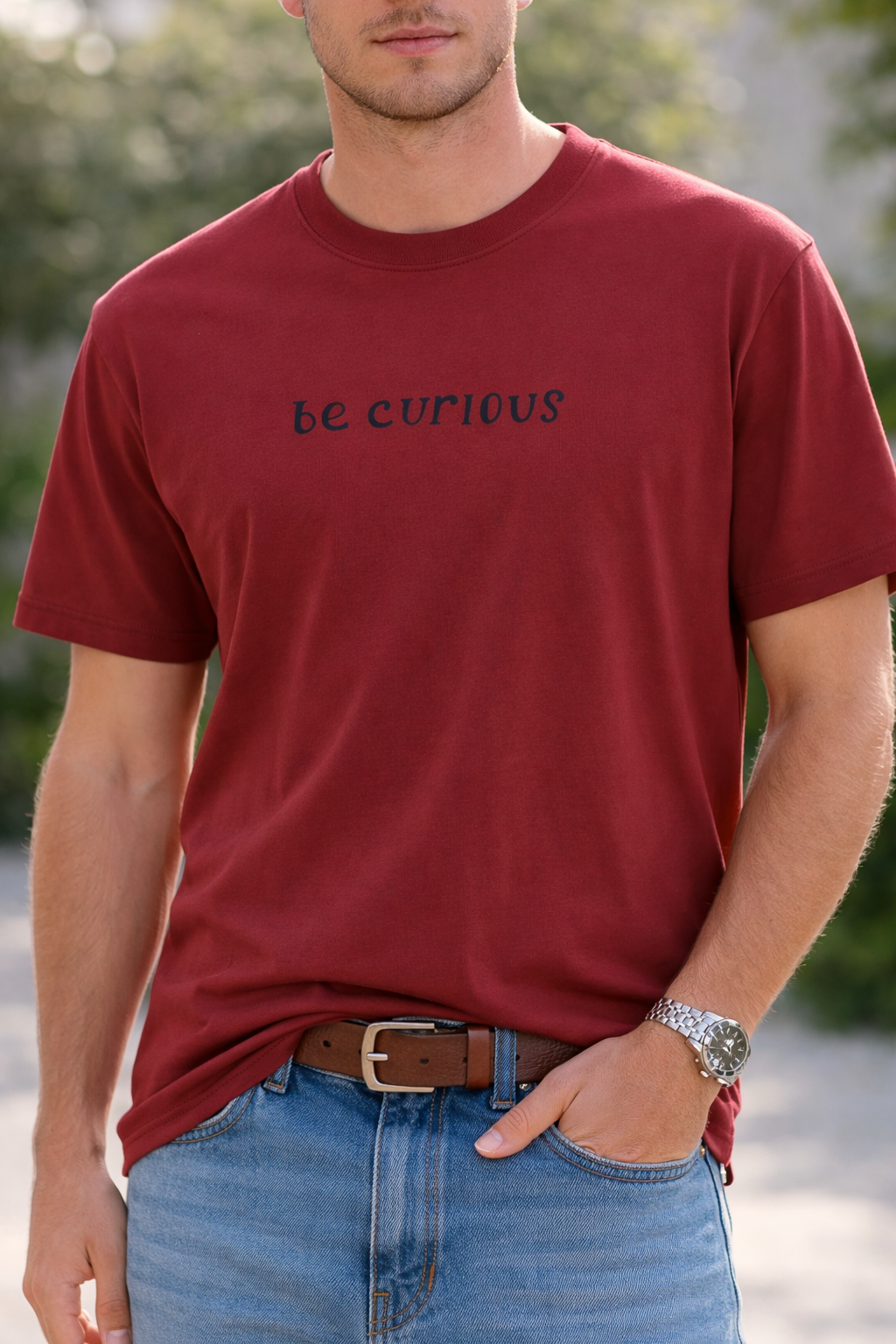 Be Curious - Unisex Basic T-Shirt